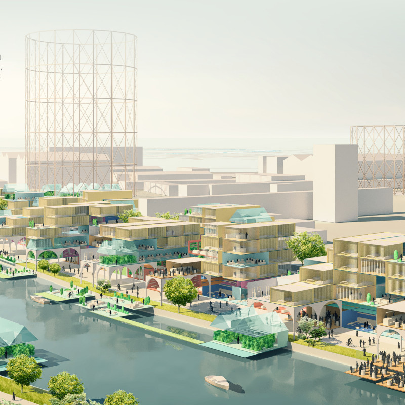 A Mixed-Use Architectural Framework for Collective Housing in Rome