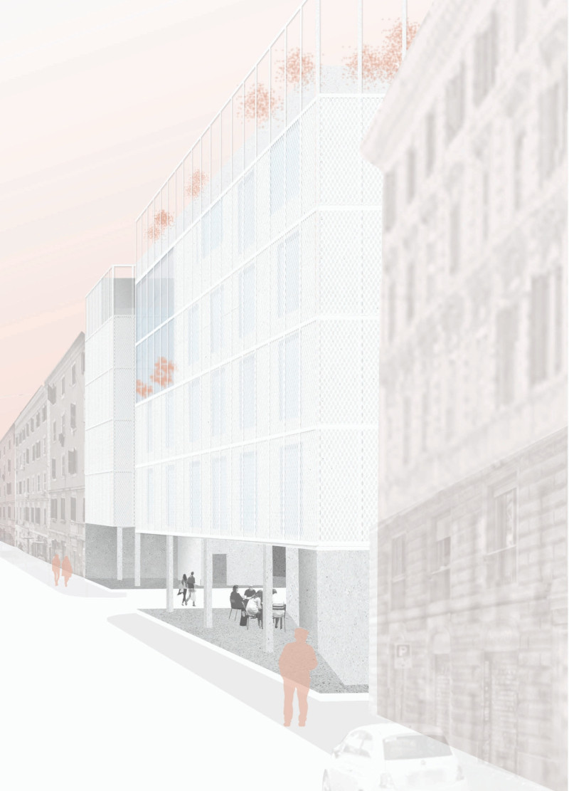 Terraced Community Living Focused on Redensification