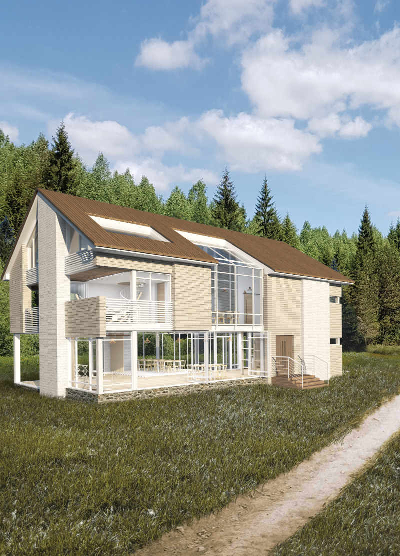 Pine-Framed Retreat Featuring Herb Blending and Light-Filled Spaces