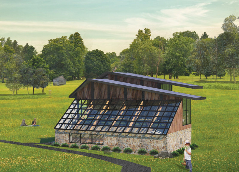 Charred Wooden Shingles and Stone Walls Enhancing a Sustainable Tea-Making Guesthouse