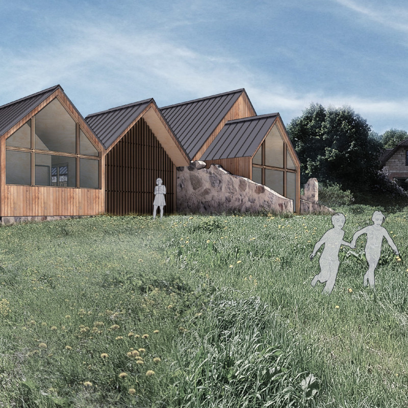 Bringing Nature Inside with Gabled Spaces and Community-Focused Design