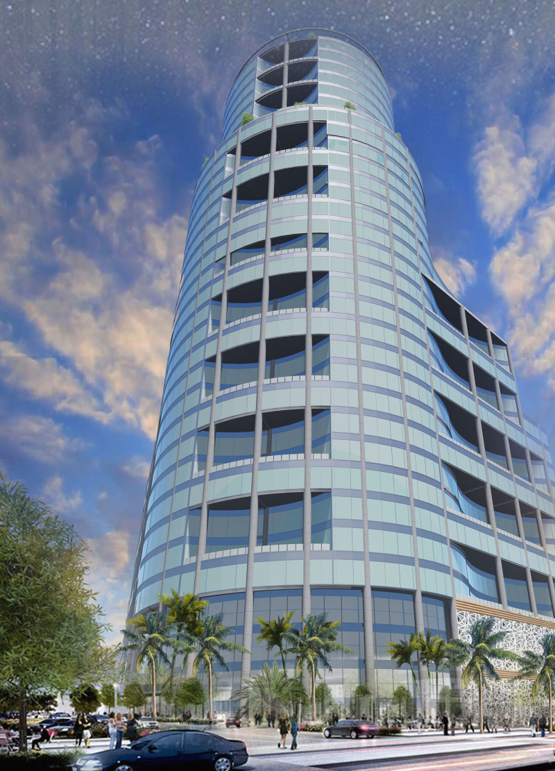 Double-Glazed Facade with Pedestrian-Focused Urban Integration