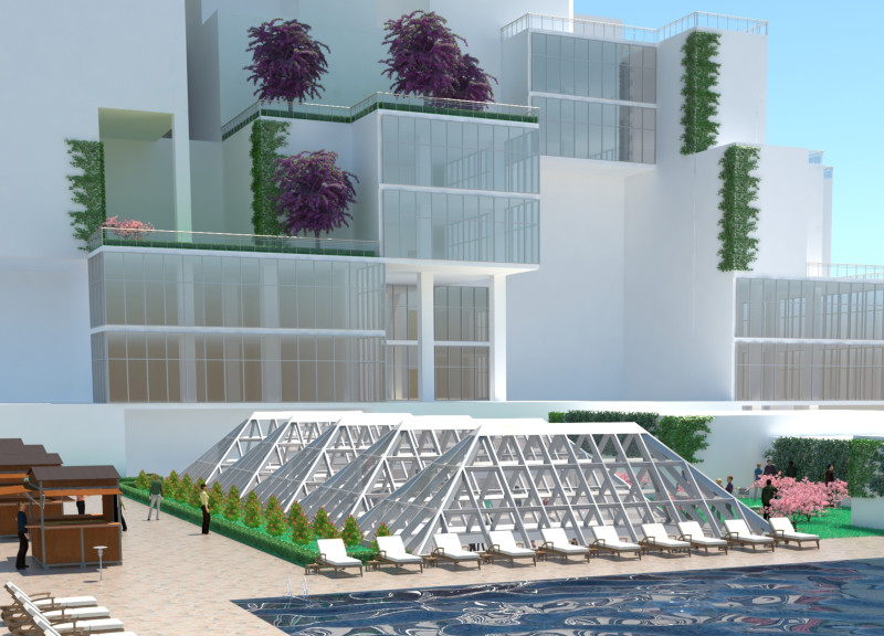 Integration of Simple Blocks and Community Spaces in Urban Revitalization