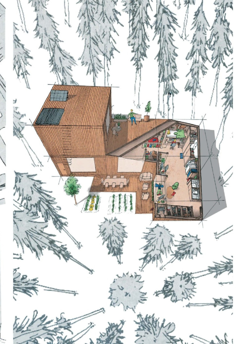 Plywood Modules for Flexible Living in Compact Spaces