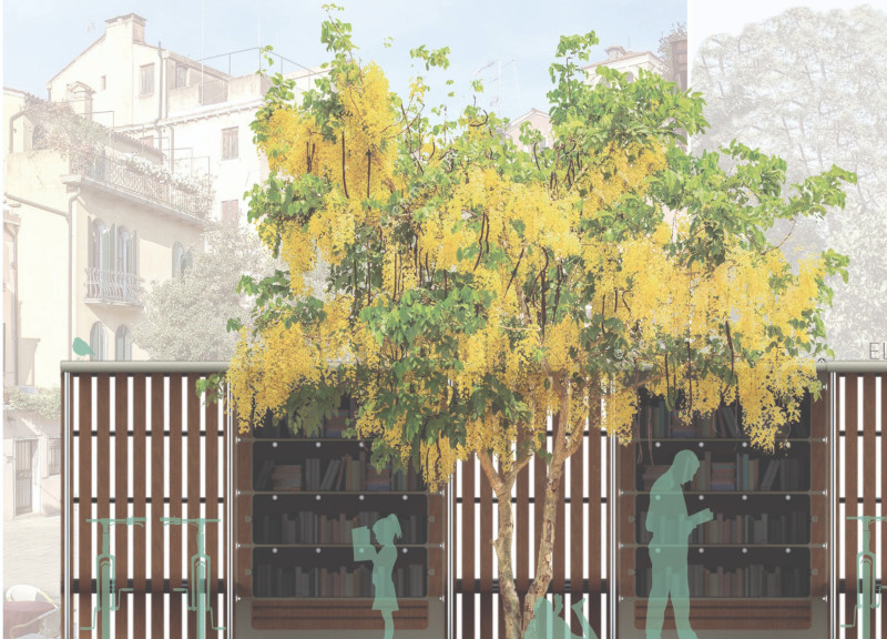 Dual-Function Modular Reading Space with Motion-Sensing Technology and Solar Energy