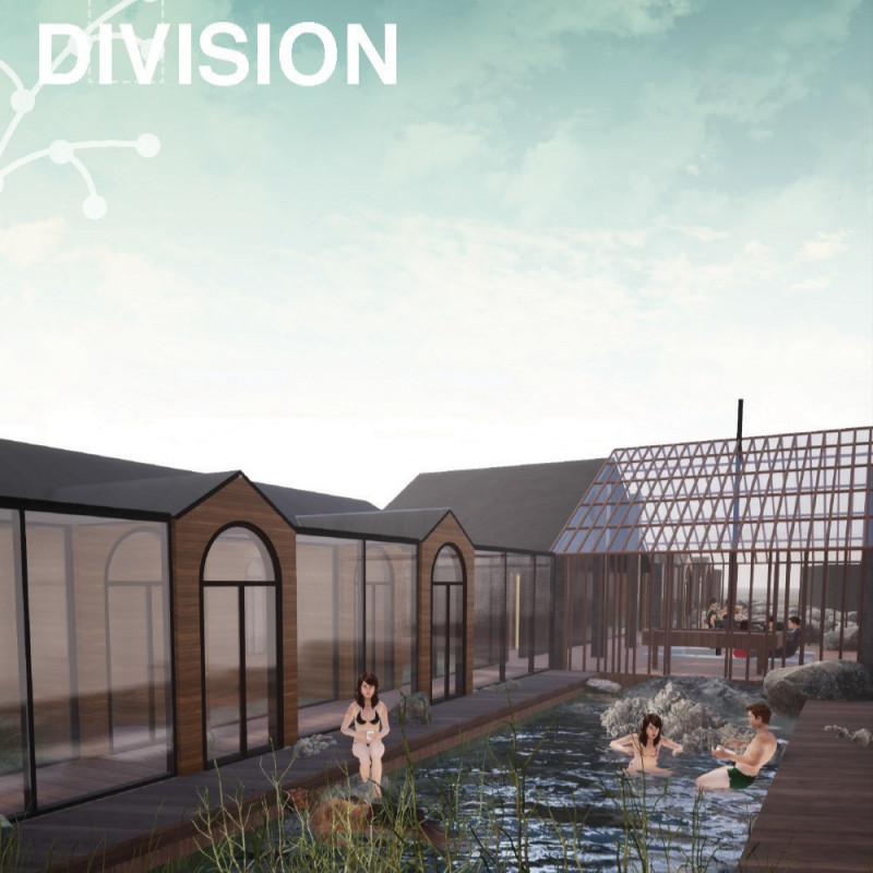 Waterfront Retreat Emphasizing Volcanic Landscapes and Communal Experiences