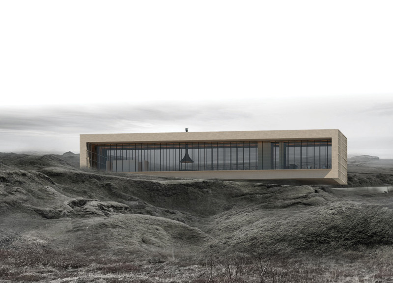 A Cliffside Visitor Center with Expansive Viewing Terraces
