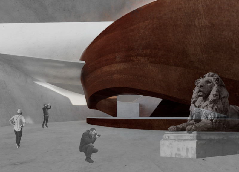 Subterranean Reflection Space Integrating Natural Water and Volcanic Landscape