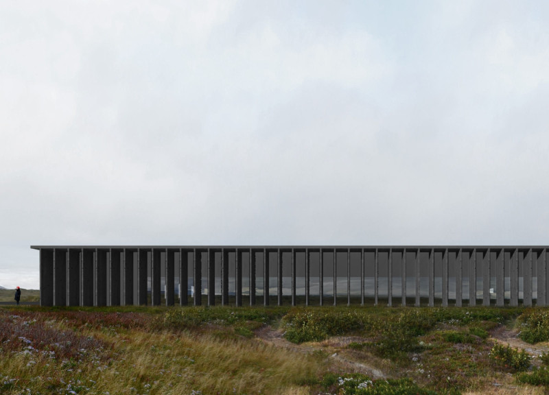 Crater-Inspired Structure Showcasing Cross-Laminated Timber and Charred Shingles for Celestial Observation