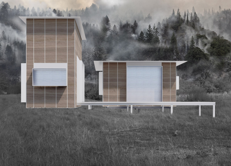 Hempcrete Micro Home with Integrated Water Management Solutions