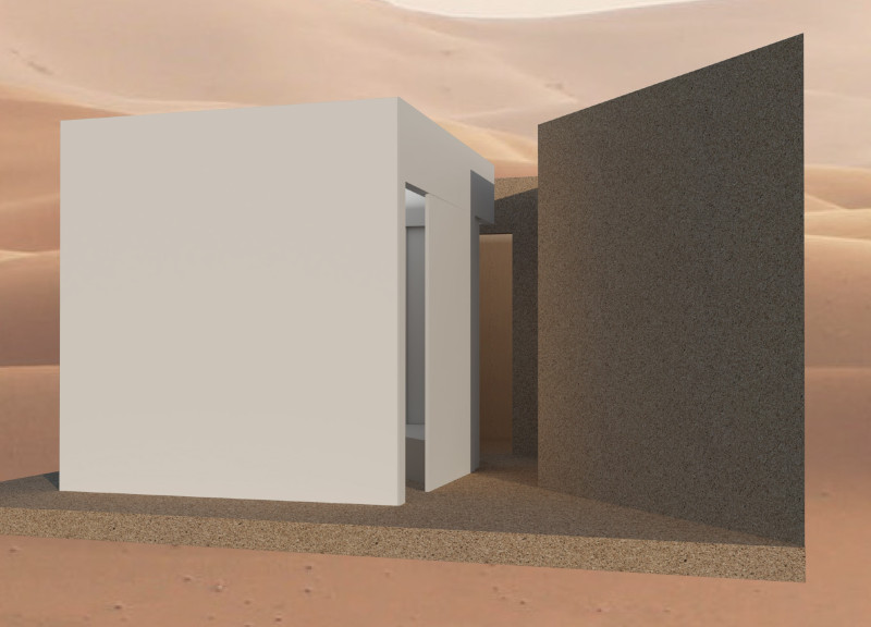 Sliding Doors and Shared Spaces in a Compact Microhome