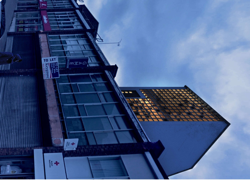 Reclaimed Plastic Detritus in a Microhome Offsetting Urban Waste