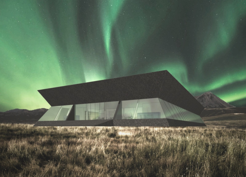 Reflex Glass and Volcanic Rock Embracing Natural Phenomena