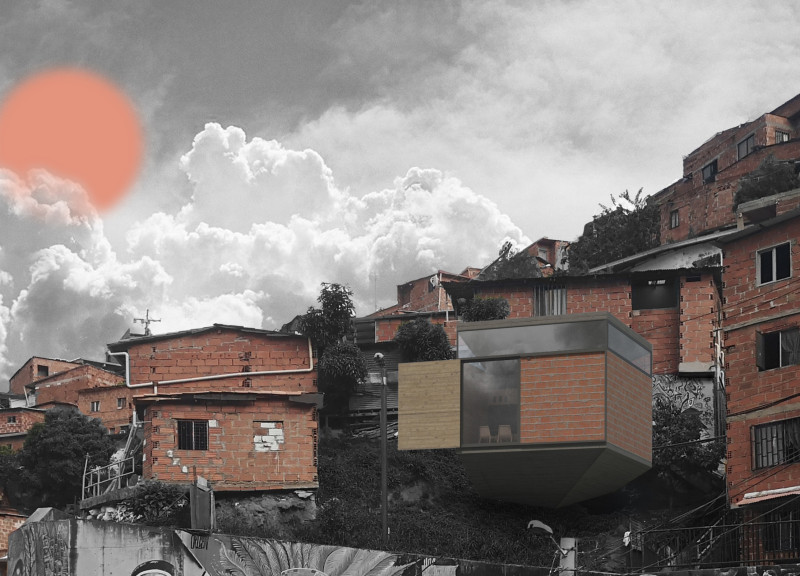 Elevated Windows and Core Structure in Affordable Housing Design