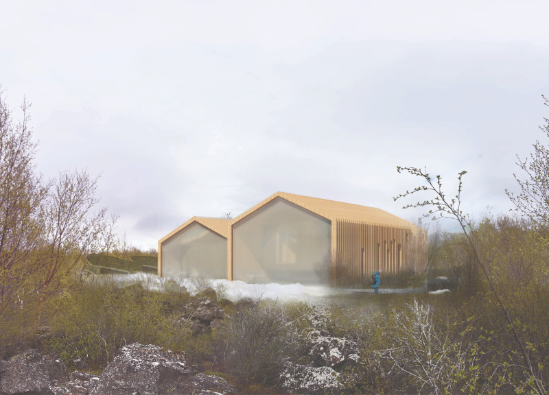 Subterranean Retreat with Basalt and Timber Integration