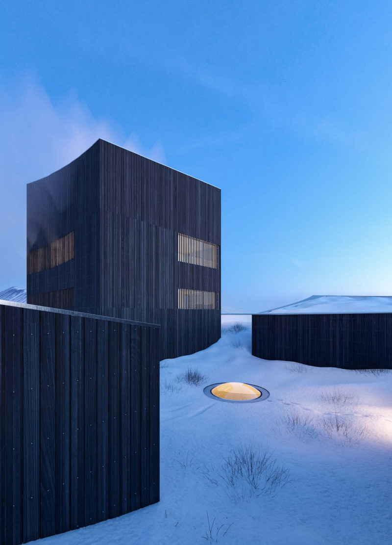 An Educational Center Shaped by Tectonic Forces