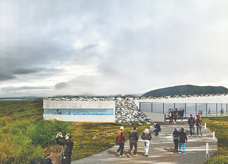 Framing Nature with Glass-Reinforced Concrete Panels and Panoramic Views