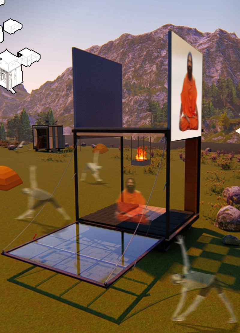 Terrace Retreat with Solar Panels and Multifuntional Spaces