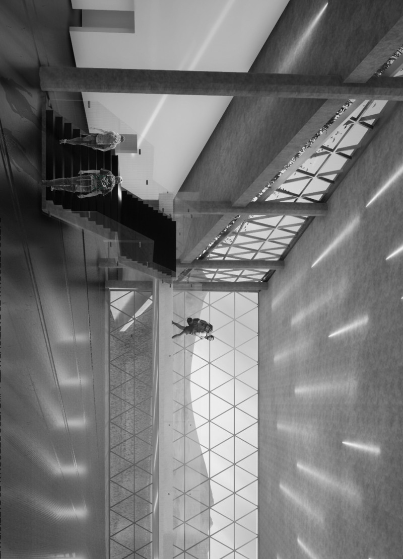 Solar-Powered Lookouts with Green Roofs Emphasizing Volcanic Context