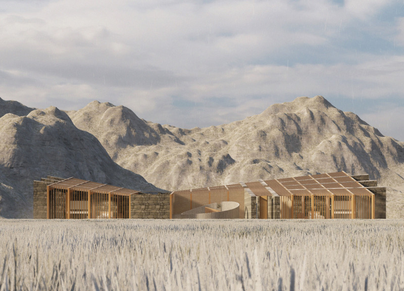 Private Hot Tubs and Local Stone Create Tranquil Retreat in Iceland