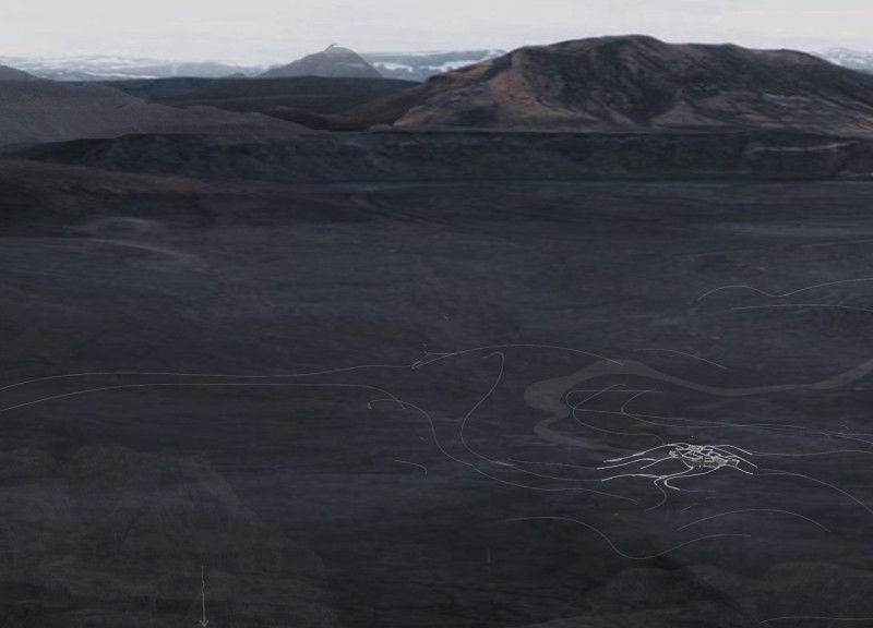 Geometry of White Spaces Within a Site-Specific Gathering Place