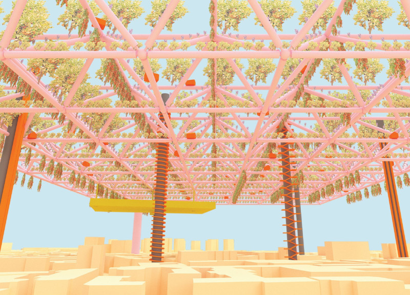 Charred Wooden Shingles and Cross-Laminated Timber Define a Sustainable Community Space