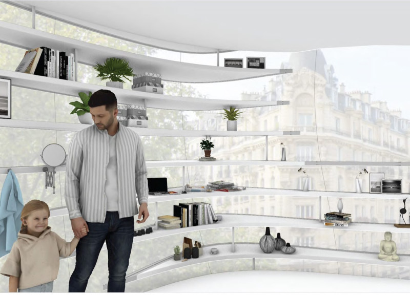 Spiral Louvers Define Sustainable Living in Urban Residences