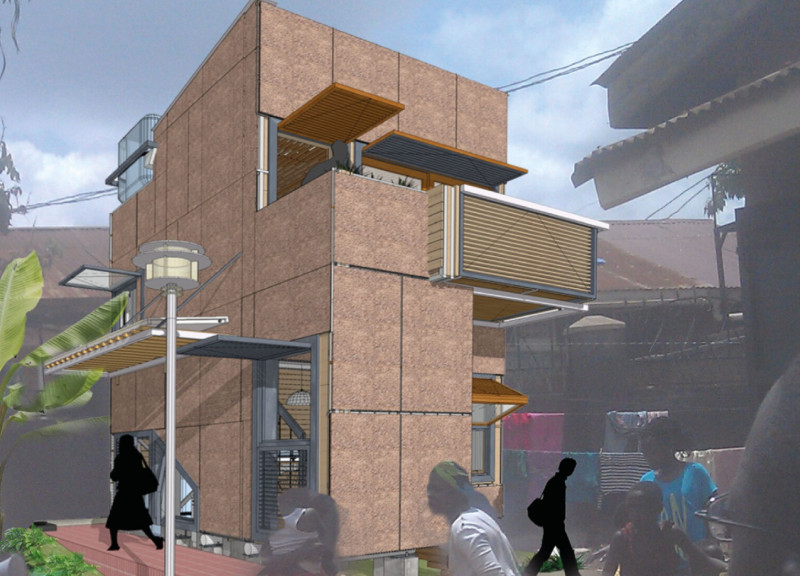 Stabilized Earth Panels and Community Engagement in Urban Void Transformation