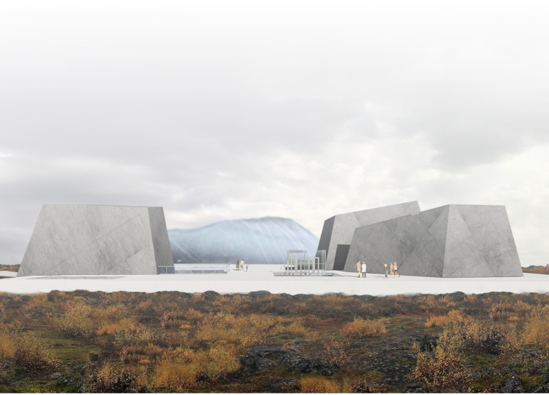 Monolithic Form Embracing Geological Heritage Through Cavernous Spaces