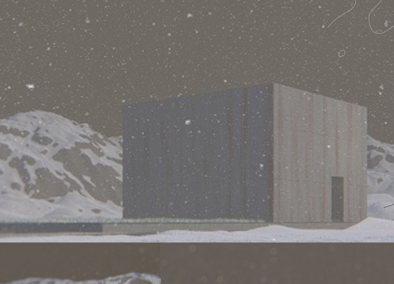 Cave-Like Spaces with Panoramic Views Embracing Volcanic Landscape