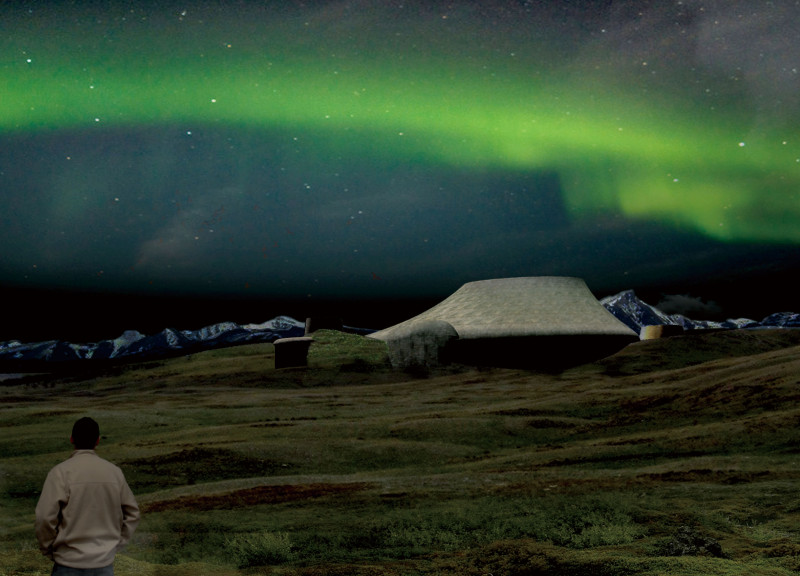 Light Wells and Subterranean Spaces in Icelandic Landscape Museum