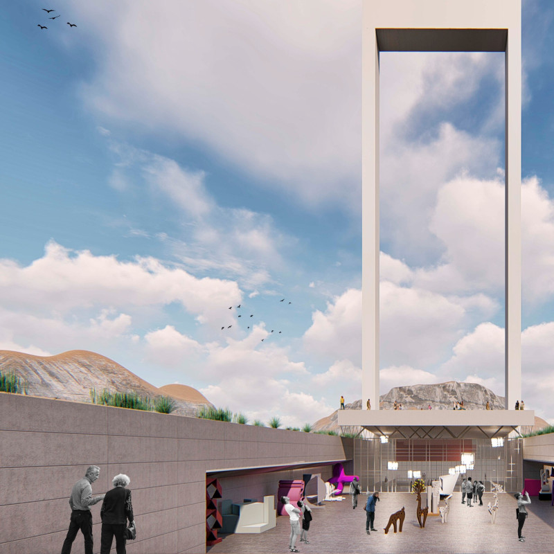 Elevated Viewpoints Framing Hverfjall and Aurora Borealis