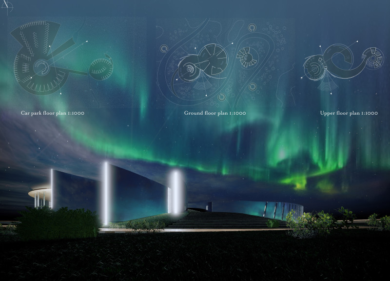 Mirrored Facades and Courtyards Creating Landscape Connections in Exhibition Spaces