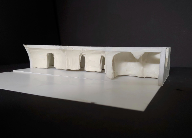 Spherical Forms Enhancing Flow in a Thermal Springs Guest House