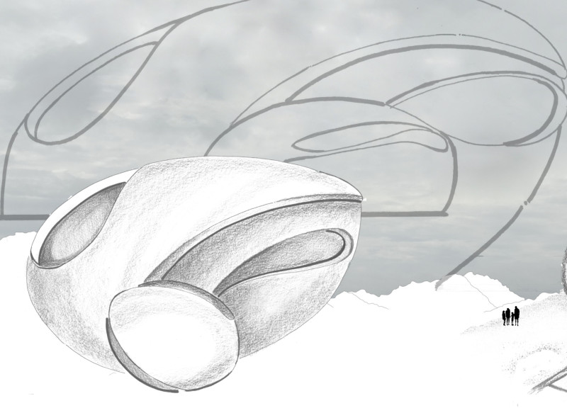 Translucent Concrete Serving Light and Nature in an Informative Center