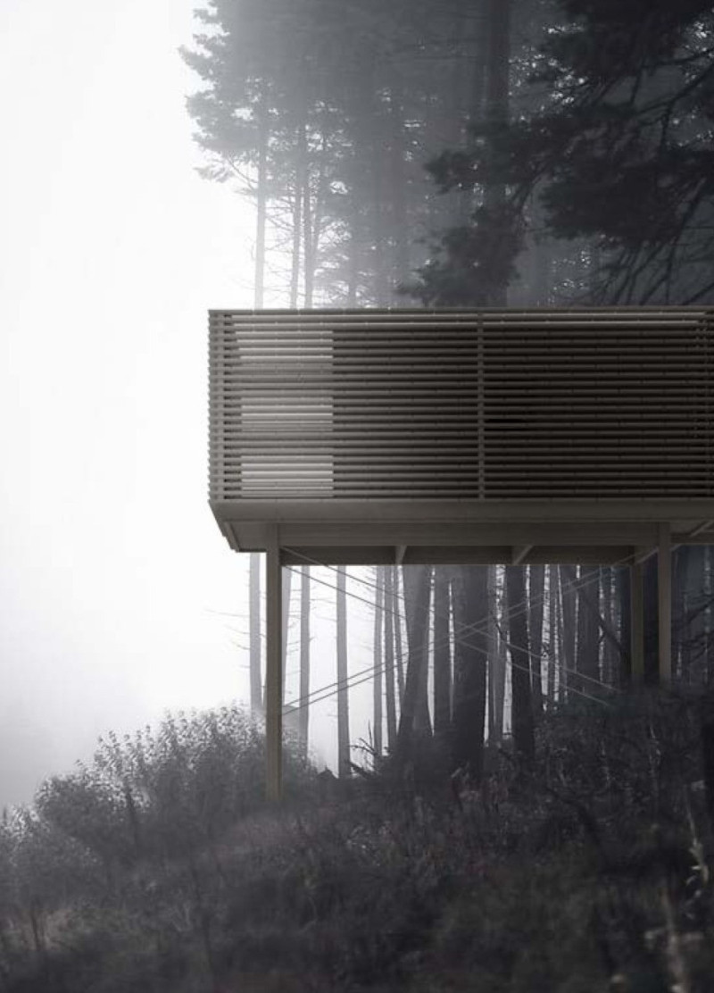 A Sustainable Meditation Cabin for Mindful Nature Immersion