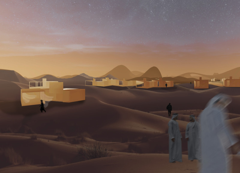 Atmospheric Water Harvesting with Mofs in a Sustainable Desert Habitat