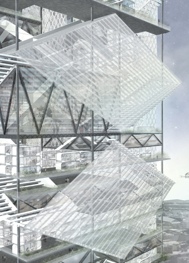 Piezoelectric Energy Capture in a Multi-Functional Urban Hub