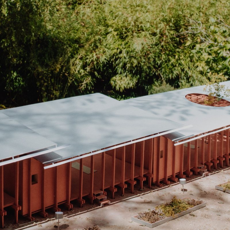 A Rainwater Pavilion Integrating Community and Nature