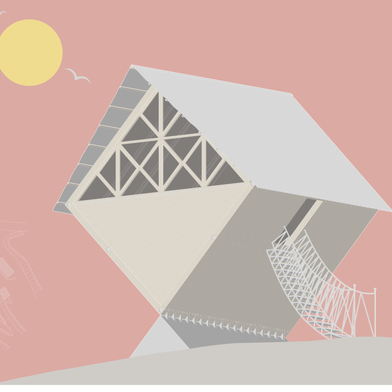 Concealed Trusses and Dowel Laminated Timber in Serene Retreat Cabins