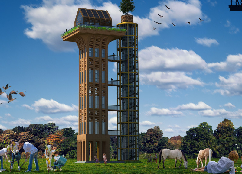 Transparent Transitions and Panoramic Views Enhanced by Lexan and Concrete