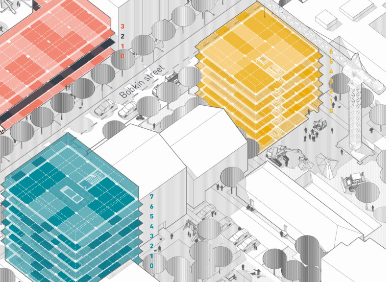 A  Collaborative Housing Model with Customizable Living Spaces and Shared Amenities