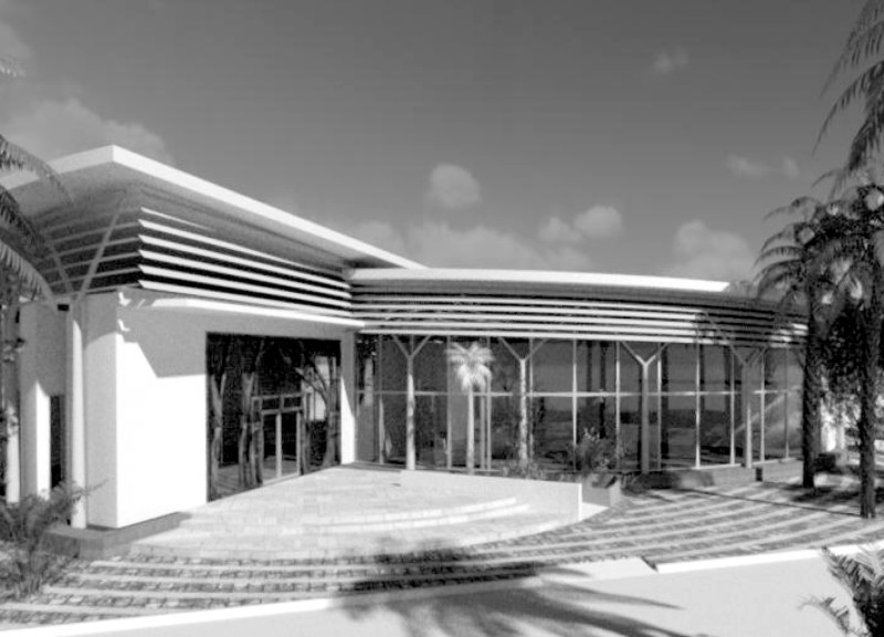 Evaporative Cooling and Aluminum Structure Supporting Wildlife Education