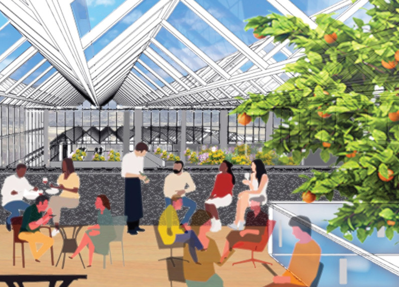 Gabion Walls Framing Culinary Experiences Surrounded by Icelandic Landscapes