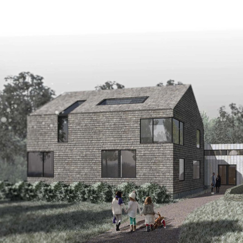 Cedar-Focused Residencies Featuring Phytoremediation and Green Roofs