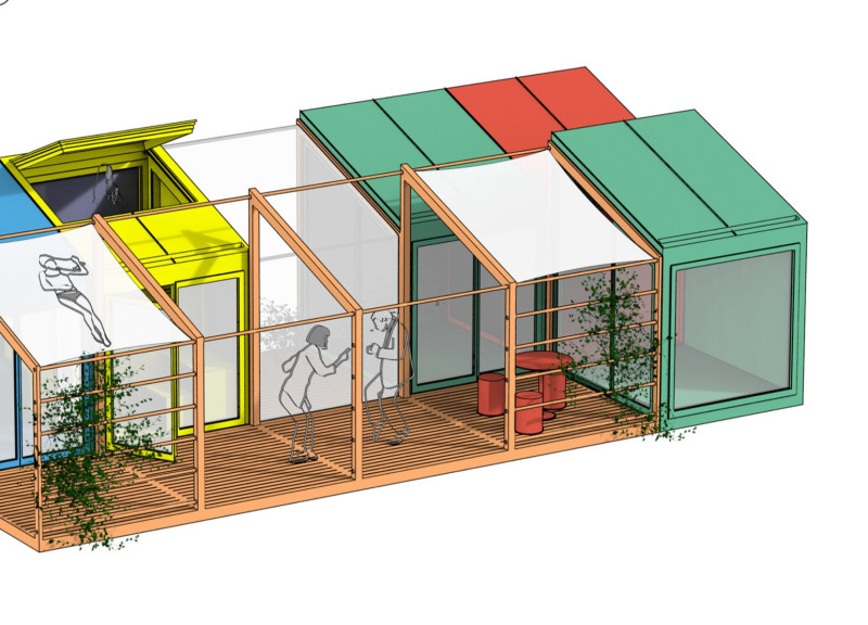 Modular Living Spaces with Flexible Footprints
