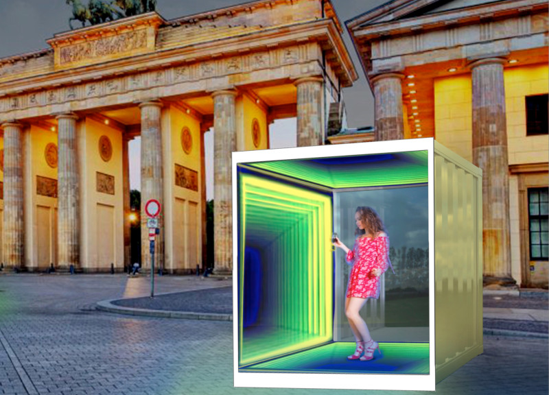 Reflective Depths with LED Mirrors and Sustainable Plexiglas