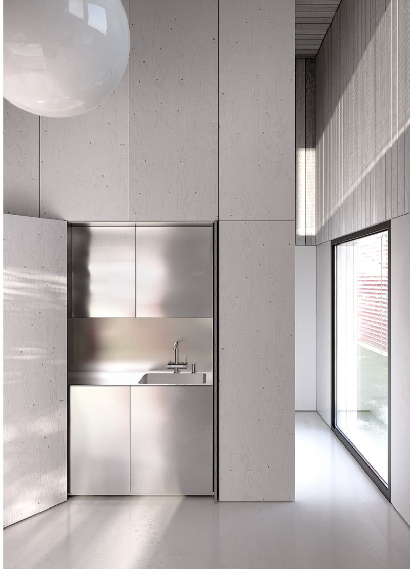 Recycled Shipping Containers and Panoramic Windows in Modular Living Solutions