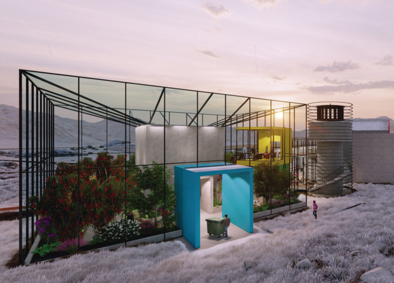 Harnessing Community Waste Through Concrete and Greenery for Sustainable Living