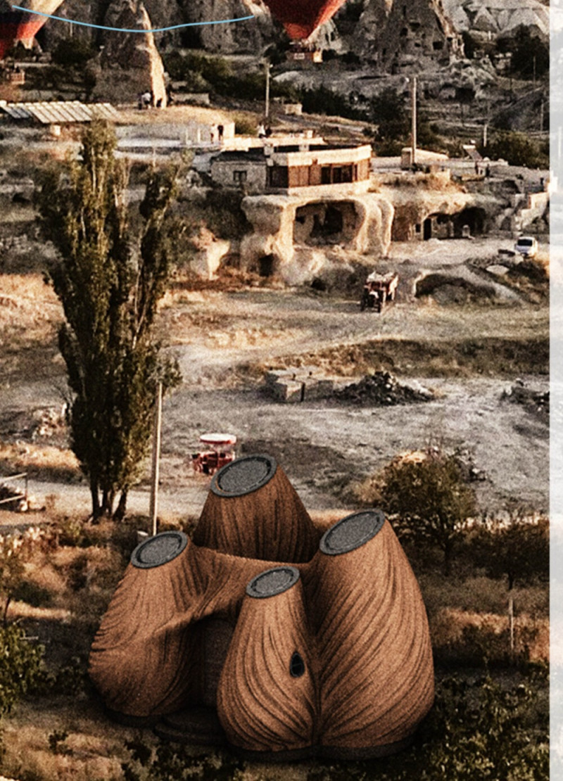 Rammed Earth Structures Enhanced by 3d Printing in Cappadocia